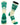 TCK Sports socks Gold/Green / Large University of South Florida Bulls Jersey Crew Socks