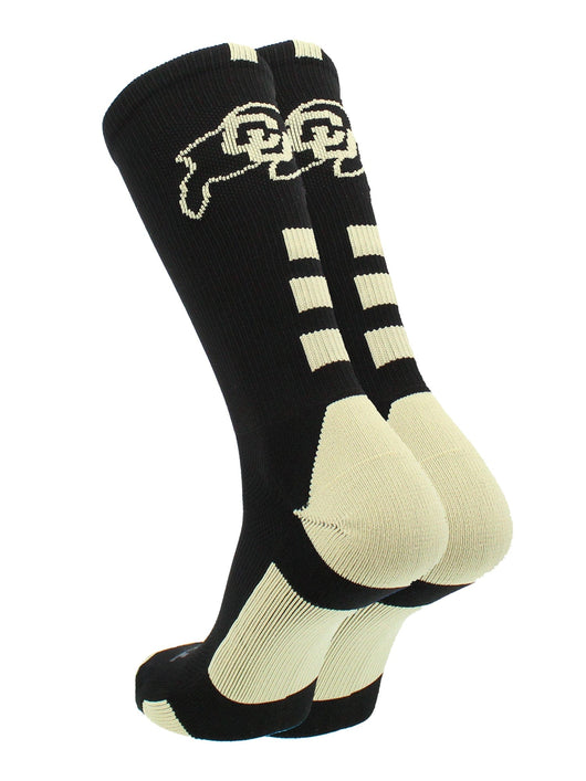 TCK Sports socks NCAA Colorado Buffs Socks Baseline Crew