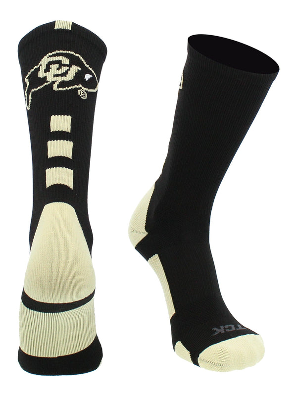 TCK Sports socks NCAA Colorado Buffs Socks Baseline Crew