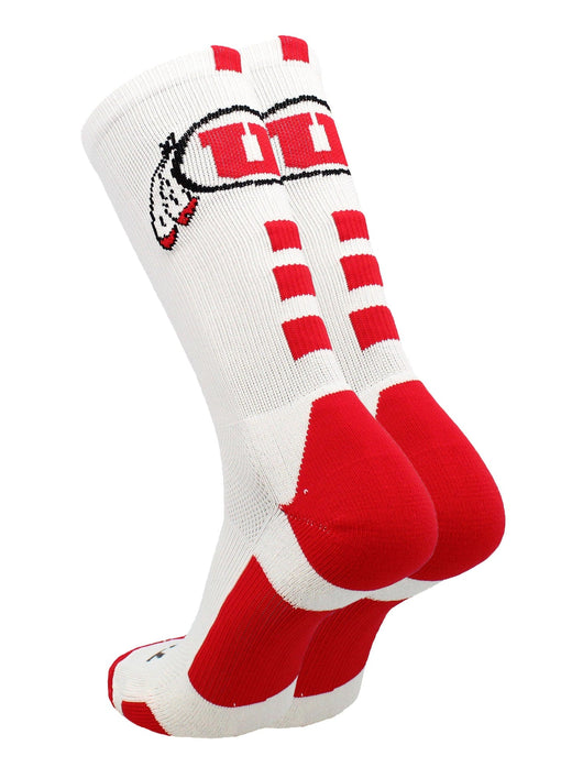 TCK Sports socks Utah Utes Crew Socks