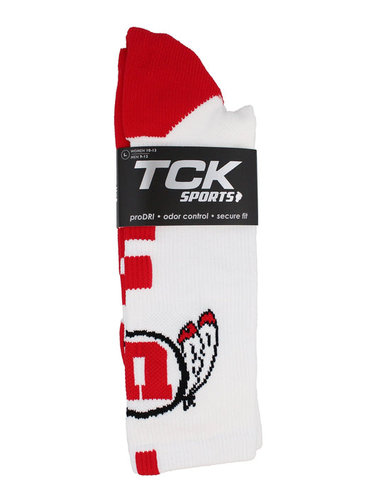 TCK Sports socks Utah Utes Crew Socks