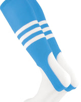 TCK stirrups Columbia Blue/White / Medium TCK Striped Baseball Stirrups 7 Inch Pattern B