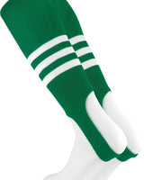TCK stirrups Kelly Green/White / Medium TCK Striped Baseball Stirrups 7 Inch Pattern B