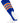 TCK stirrups Royal/White/Orange / Large TCK Striped Baseball Stirrups 7 Inch Pattern D