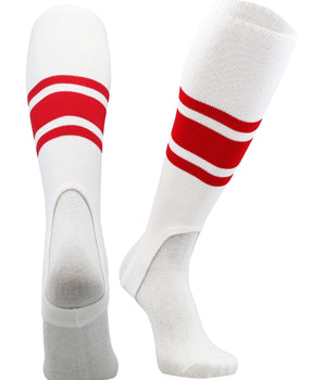 TCK stirrups Striped Baseball Stirrups Pattern C