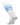 TCK stirrups White/Columbia Blue / Large Striped Baseball Stirrups Pattern C