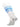TCK stirrups White/Columbia Blue / Large Striped Baseball Stirrups Pattern C