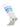 TCK stirrups White/Columbia Blue / Large Striped Baseball Stirrups Pattern C