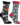 WHD casual>socks>womens>casual WHD Cow Crew Socks for Women & Men | Raspberry/Gray Heather, Medium | 2-Pack - Raspberry/Gray Heather,Medium