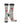 WHD Chicken Crew Socks for Women & Men | Grey Heather Roosters, Large | 1-Pack