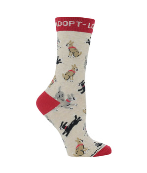 WHD socks Adopt a Dog Socks Perfect Dog Lovers Gift