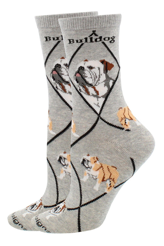 WHD socks American Bulldog Socks for Women | Perfect Dog Lovers Gift