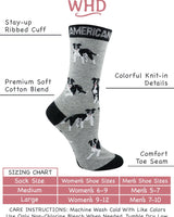 WHD socks American Pit Bull Terrier Socks Perfect Dog Lovers Gift
