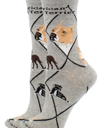 WHD socks American Pit Bull Terrier Socks Perfect Dog Lovers Gift