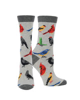 WHD socks Ash / Large Backyard Bird Socks Perfect Bird Lovers Gift