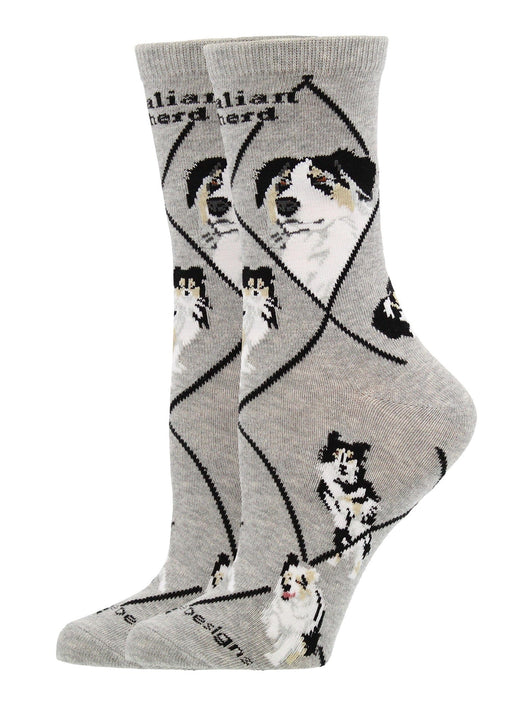 WHD socks Australian Shepherd Socks for Women and Men | Perfect Dog Lovers Gift