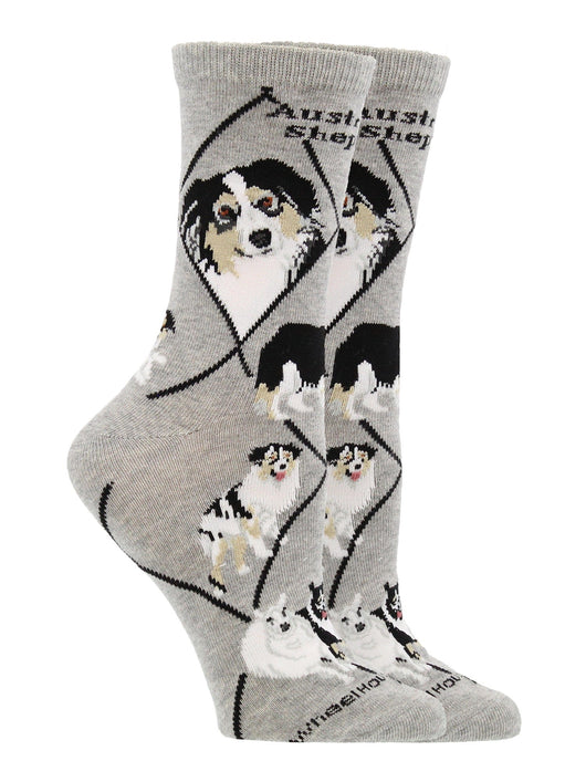 WHD socks Australian Shepherd Socks for Women and Men | Perfect Dog Lovers Gift