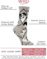 WHD socks Australian Shepherd Socks for Women and Men | Perfect Dog Lovers Gift