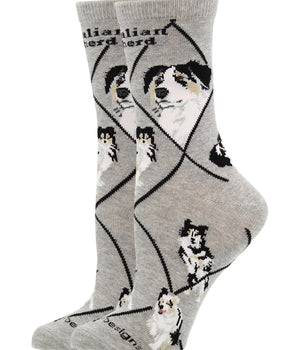 WHD socks Australian Shepherd Socks for Women and Men | Perfect Dog Lovers Gift