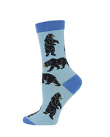 WHD socks Bear Crew Socks for Women and Men | Gift for Bear Lovers