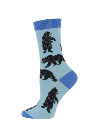 WHD socks Bear Crew Socks for Women and Men | Gift for Bear Lovers