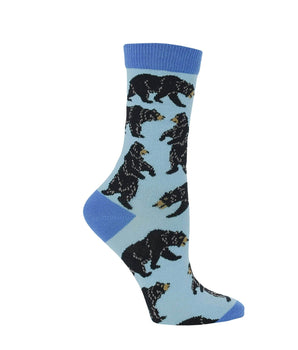 WHD socks Bear Crew Socks for Women and Men | Gift for Bear Lovers