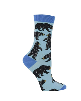 WHD socks Bear Crew Socks for Women and Men | Gift for Bear Lovers