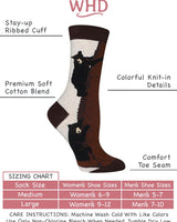 WHD socks Bear Crew Socks for Women and Men | Gift for Bear Lovers