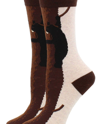 WHD socks Bear Crew Socks for Women and Men | Gift for Bear Lovers
