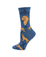 WHD socks Best Golden Retriever Crew Socks for Women | Dog Lovers Gift