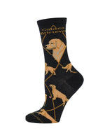 WHD socks Best Golden Retriever Crew Socks for Women | Dog Lovers Gift