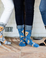 WHD socks Best Golden Retriever Crew Socks for Women | Dog Lovers Gift