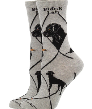 WHD socks Black Lab Socks for Women and Men | Perfect Dog Lovers Gift