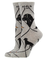 WHD socks Black Lab Socks for Women and Men | Perfect Dog Lovers Gift