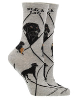 WHD socks Black Lab Socks for Women and Men | Perfect Dog Lovers Gift