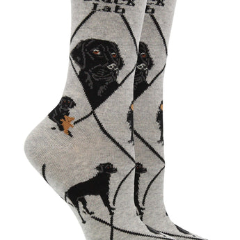 WHD socks Black Lab Socks for Women and Men | Perfect Dog Lovers Gift