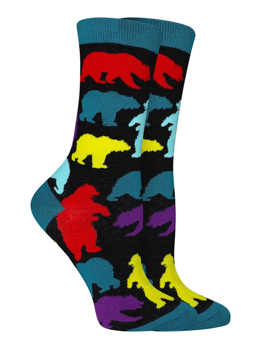 Bear Crew Socks for Women and Men | Gift for Bear Lovers