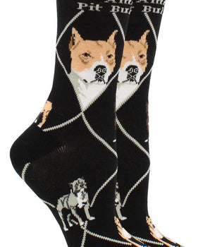 WHD socks Black / Medium American Pit Bull Terrier Socks Perfect Dog Lovers Gift
