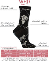 WHD socks Black / Medium Weimaraner Socks Perfect Dog Lovers Gift