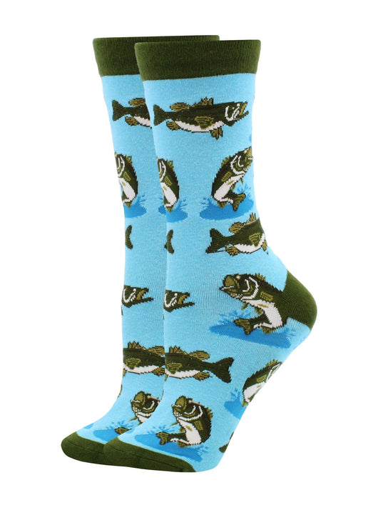 WHD socks Blue / Medium Bass Socks Gift Perfect Bass Fishing Lover Gift