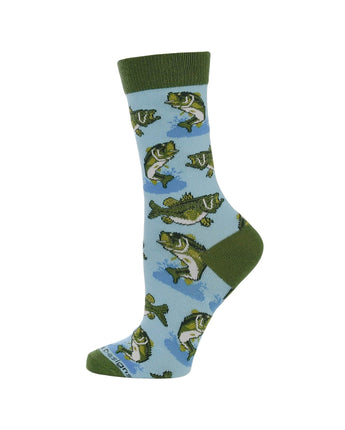WHD socks Blue / Medium Bass Socks Gift Perfect Bass Fishing Lover Gift