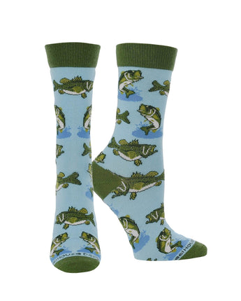 WHD socks Blue / Medium Bass Socks Gift Perfect Bass Fishing Lover Gift
