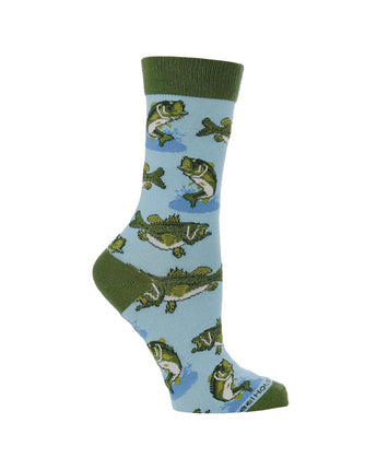 WHD socks Blue / Medium Bass Socks Gift Perfect Bass Fishing Lover Gift