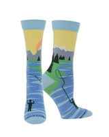 WHD socks Blue / Medium Fly Fishing Socks Gift Perfect Fly Fishing Lover Gift