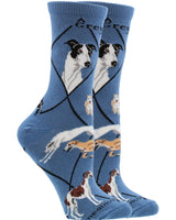 WHD socks Blue / Medium Greyhound Socks Perfect Dog Lovers Gift