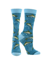 WHD socks Blue / Medium Trout Socks for Perfect Anglers Gift