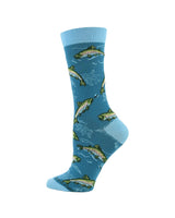 WHD socks Blue / Medium Trout Socks for Perfect Anglers Gift