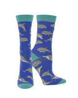 WHD socks Blue / Medium WHD Dolphin Socks for Women and Men | Gift for Dolphin Lovers