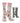 WHD socks Blush Heather/Charcoal Heather / Medium Cute Bunny Socks for Women | Bunny Rabbit Crew Socks|1-Pack/2-Pack