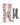 WHD socks Blush Heather/Charcoal Heather / Medium Cute Bunny Socks for Women | Bunny Rabbit Crew Socks